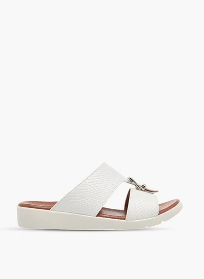 LBL by Shoexpress Boys Animal Textured Slip-On Arabic Sandals with Buckle Accent Ramadan Collection