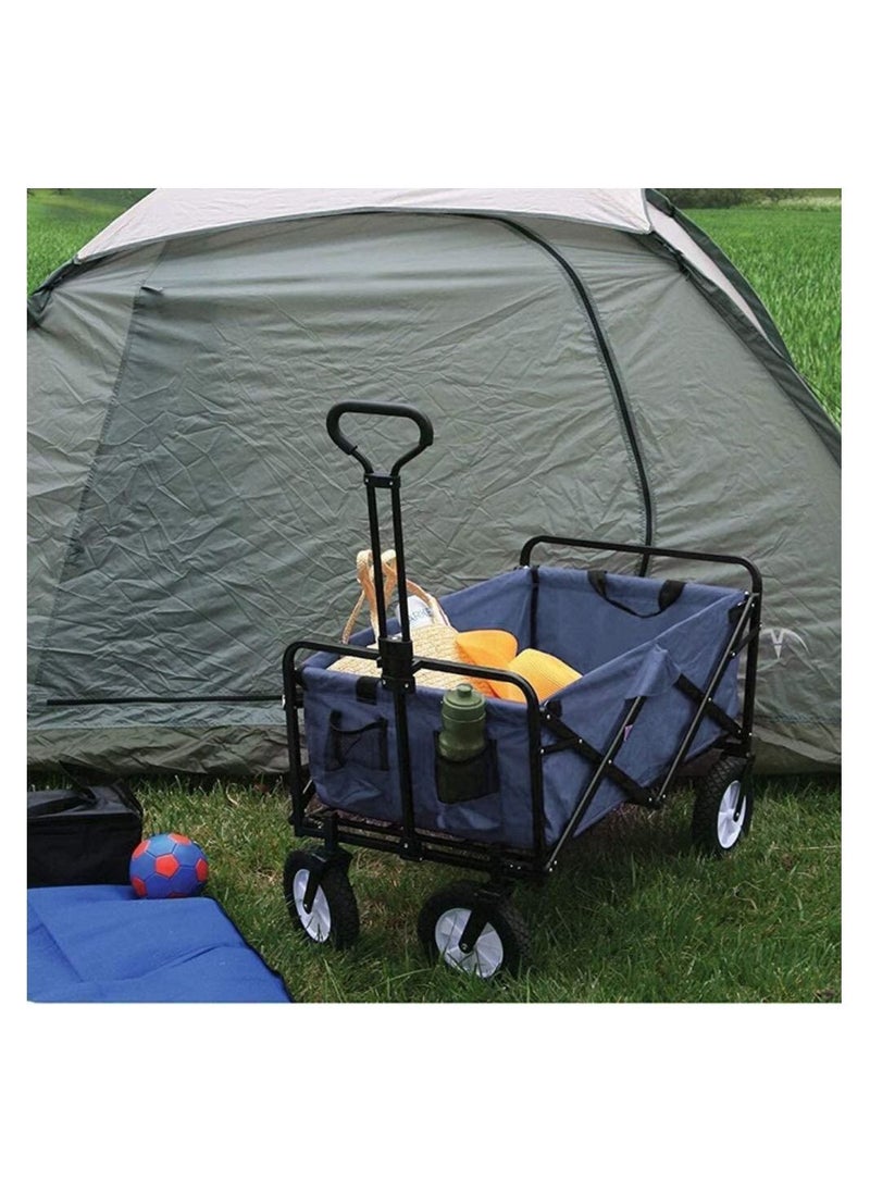 Cool Baby Collapsible Folding Outdoor Utility Wagon-Dark blue  - Image 4