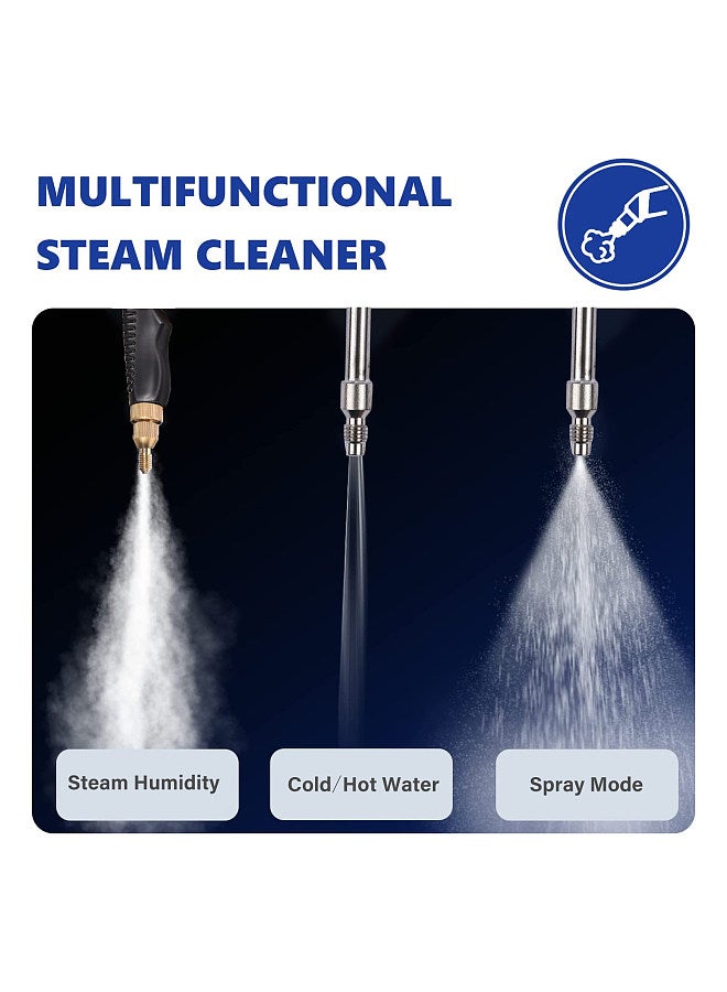 1500W Portable Steam Cleaner, High Temperature Pressurized Steam Cleaning Machine, Tankless and Heavy Duty Steamer, for Kitchen Livingroom Bathroom Car  - Image 3