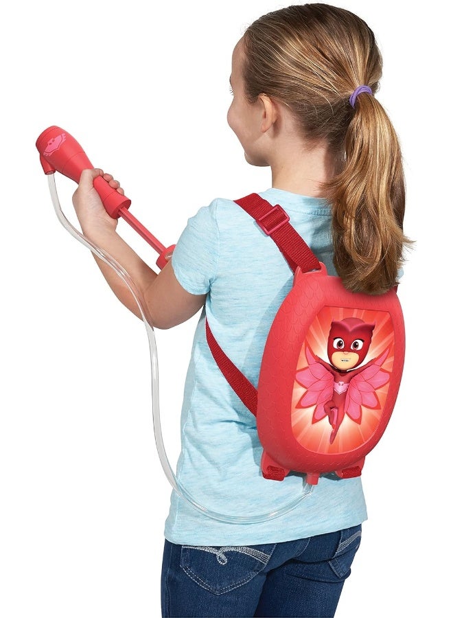 Little Kids Little Kids PJ Masks Owlette Water Blaster Back Water Squirter Toy Red - Image 3