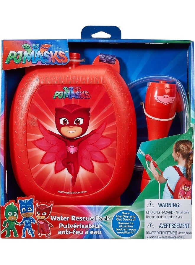 Little Kids Little Kids PJ Masks Owlette Water Blaster Back Water Squirter Toy Red - Image 1