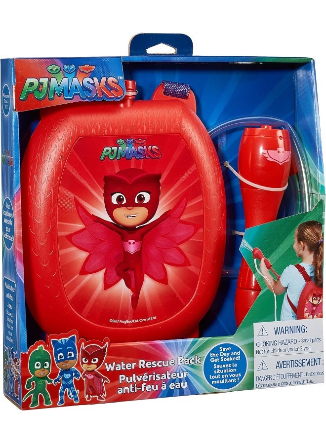 Little Kids Little Kids PJ Masks Owlette Water Blaster Back Water Squirter Toy Red - Image 4
