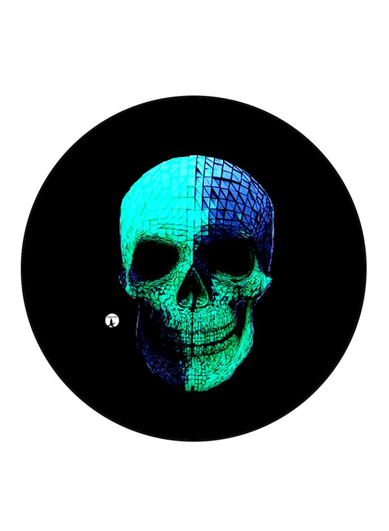 RKN Skull Printed Mouse Pad Multicolour