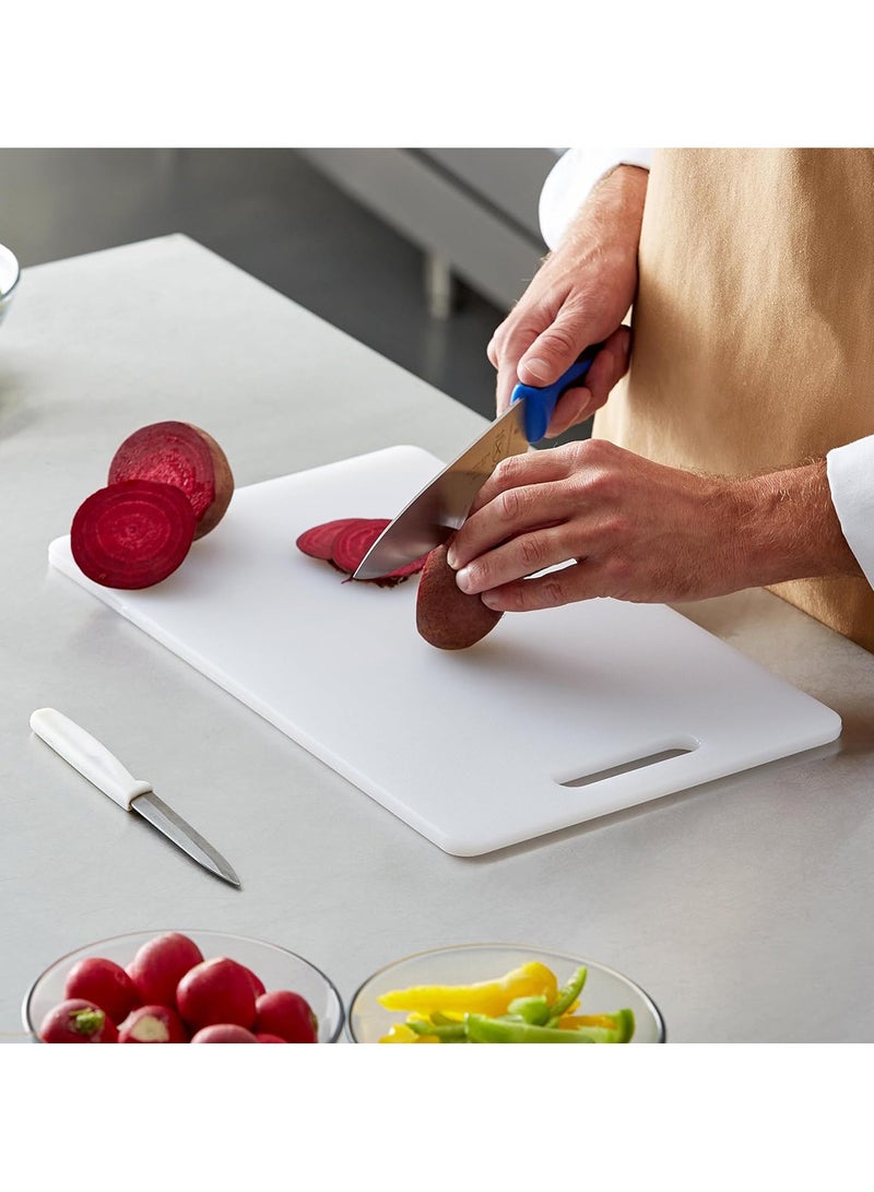 Sweet Home Plastic Cutting Board - Large Polypropylene Cutting Board with Handle, Easy to Wash and Clean, Durable and Professional. - Image 5