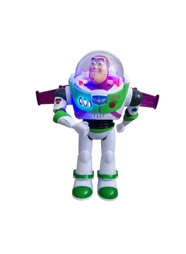 بريميم لعبة باز لايت يير الإلكترونية المتحركة من فيلم حكاية لعبة 4 - لعبة حارس الفضاء المزودة بإضاءة وصوت - Image 3