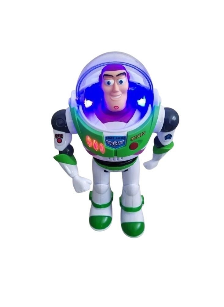 بريميم لعبة باز لايت يير الإلكترونية المتحركة من فيلم حكاية لعبة 4 - لعبة حارس الفضاء المزودة بإضاءة وصوت - Image 2