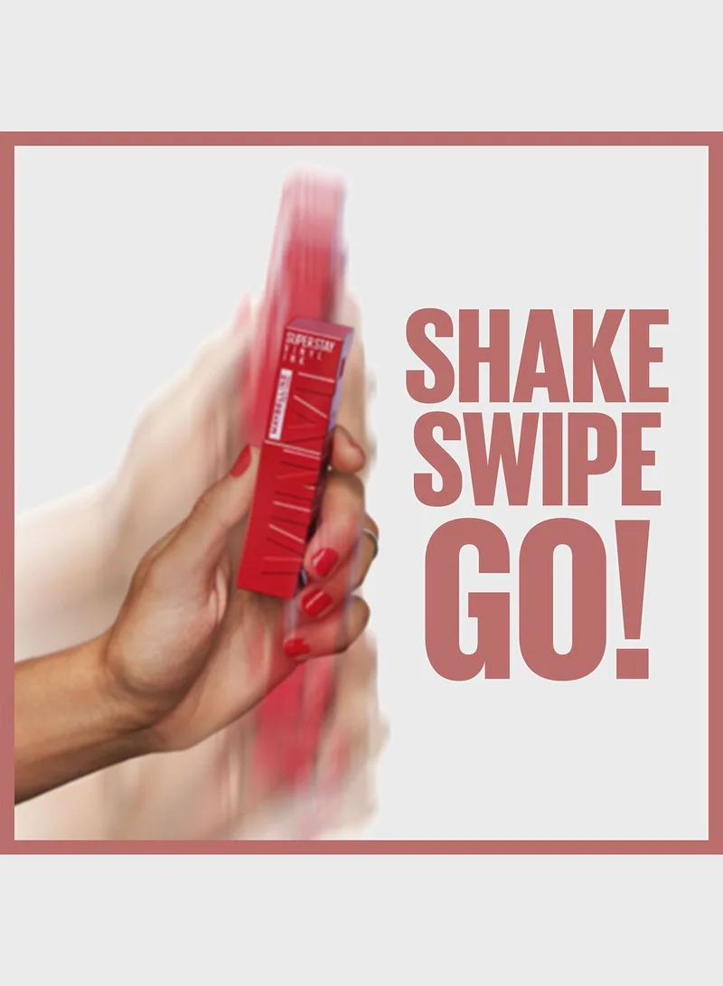 ميبيلين نيويورك أحمر شفاه لامع ميبيلين نيويورك سوبر ستاي فينيل انك نودز يدوم طويلا ومقاوم للتلطخ، تشارمد