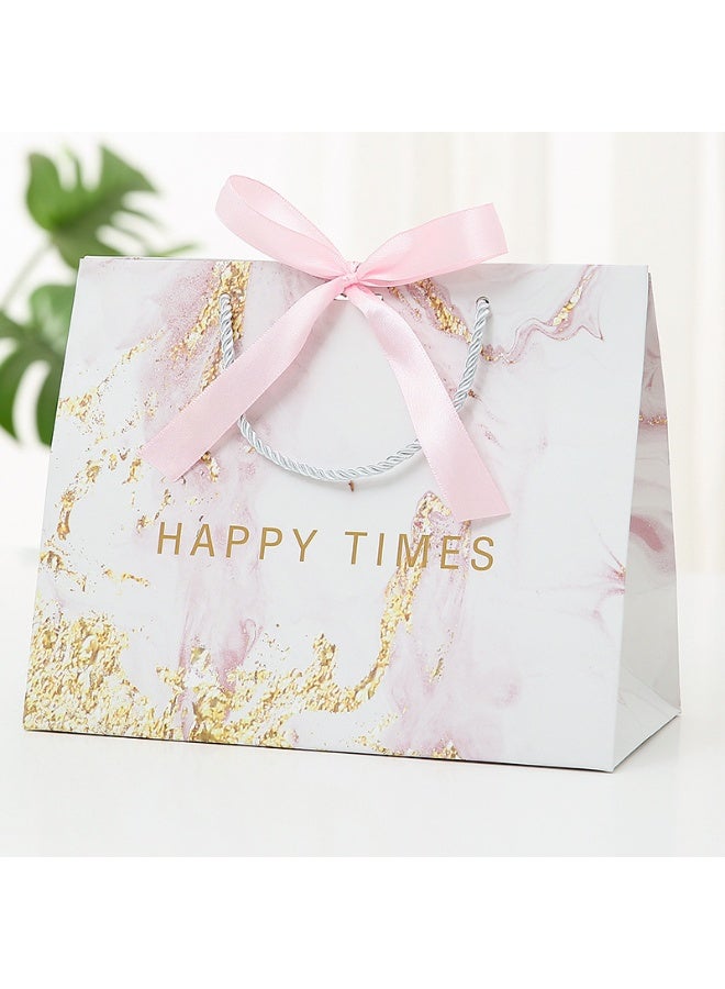 NIBEMINENT 10-Piece 36*12*25cm Color Gift Bag with Handle, Oil Painting Gift Paper Bags Medium Size Small Gift Bags Birthday Craft Paper Gift Bags for Presents,Birthdays, Mother's Day,Weddings, Party  - Image 4