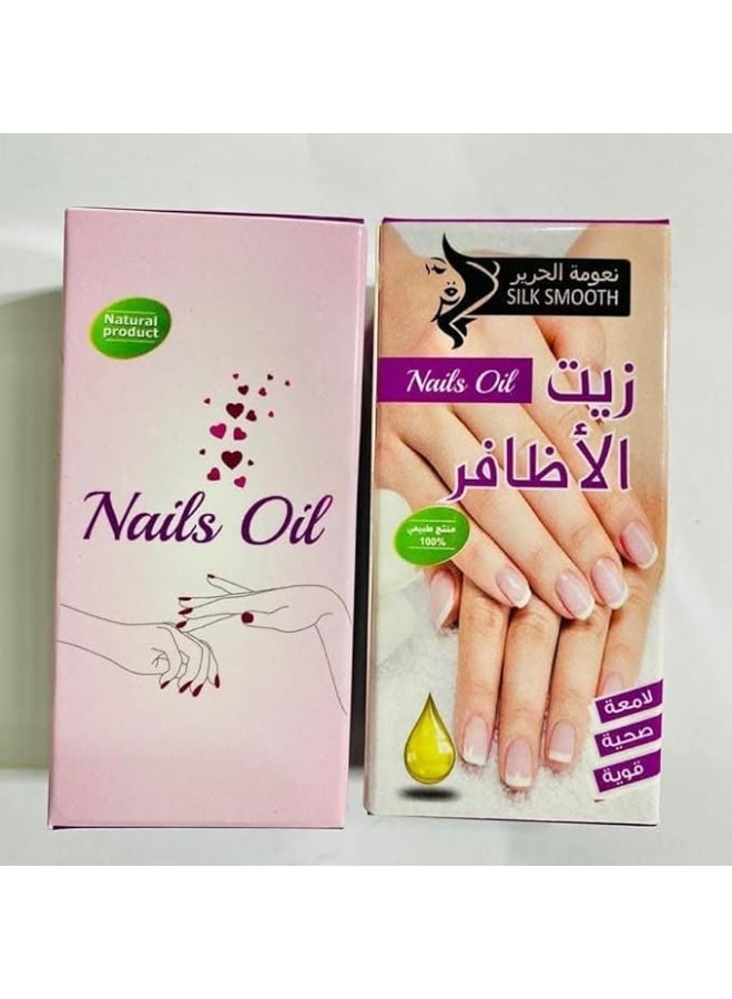 SILK SMOOTH Natural Nails Oil, 20ml, For Healthy and Strong Nails, Nourishing Nail Treatment for Weak & Brittle Nails – Natural Oil for Growth & Repair – Daily Nail Care Serum for Women & Men - Image 3