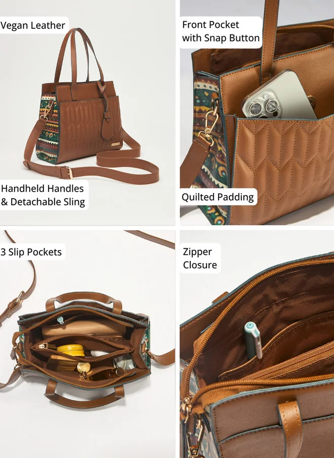 Chumbak  The Mara Handbag - Floral | Digital Nomad  | Best Price UAE