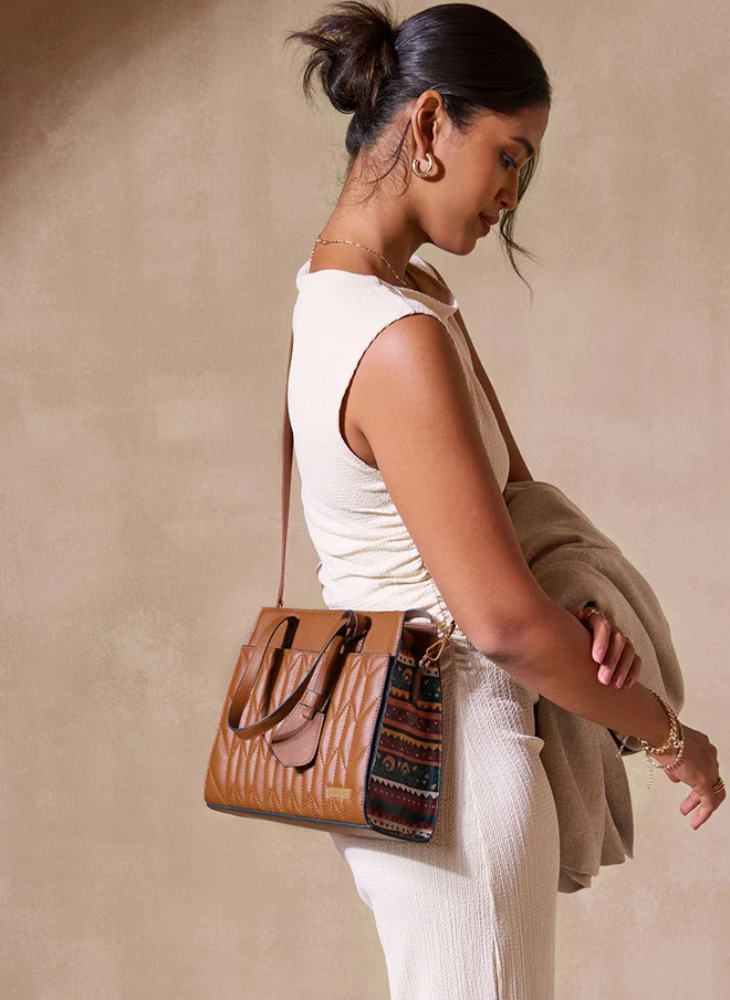 تشومباك The Mara Handbag - Floral | Digital Nomad