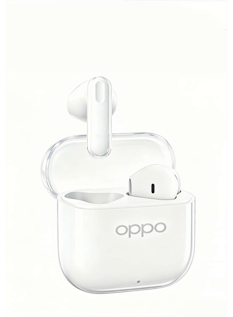أوبو سماعات OPPO Enco Air4 الجديدة إصدار الصوت الحقيقي اللاسلكية، شحن سريع خلال 10 دقائق، عمر بطارية طويل يصل إلى 48 ساعة، تقليل ضوضاء المكالمات بالذكاء الاصطناعي، تجربة سمعية ثلاثية الأبعاد، مقاومة للماء IP55، قدرة على أكثر من 1000 دورة شحن، سماعات أذن شبه داخل الأذن بتأخير منخفض، - Image 2