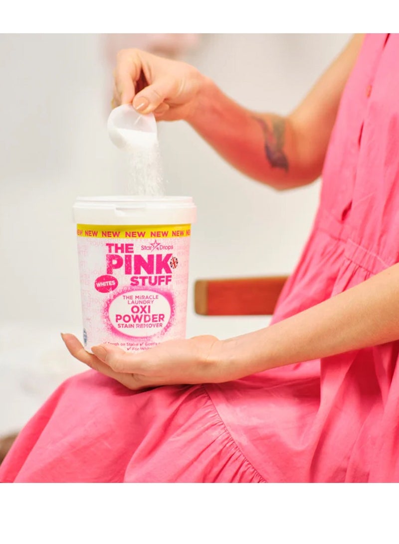 ذا بينك ستاف مسحوق أوكسي لإزالة البقع للملابس البيضاء - Image 4
