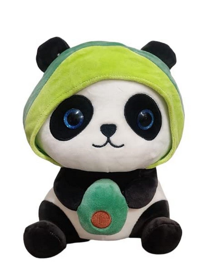 FUN4YOU Avocado Panda Soft Toy | Valentine Day Gift for Him & Her | 30 cm - Cute Stuffed Animal for Kids - Adorable Plush Toy for Boys & Girls - Ideal Gift for Birthdays - Image 1