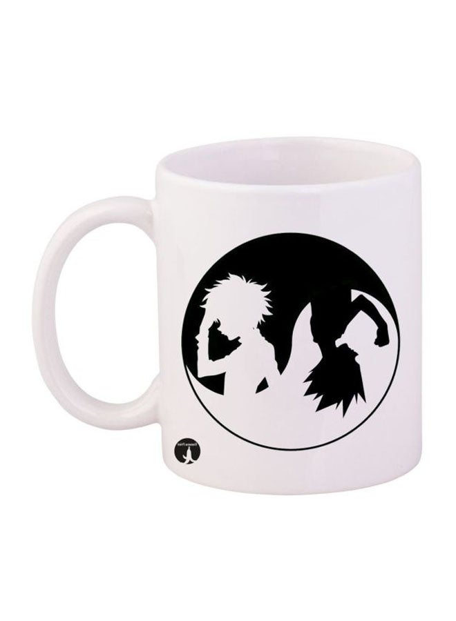 RYN Hunter X Printed Mug White/Black 11ounce