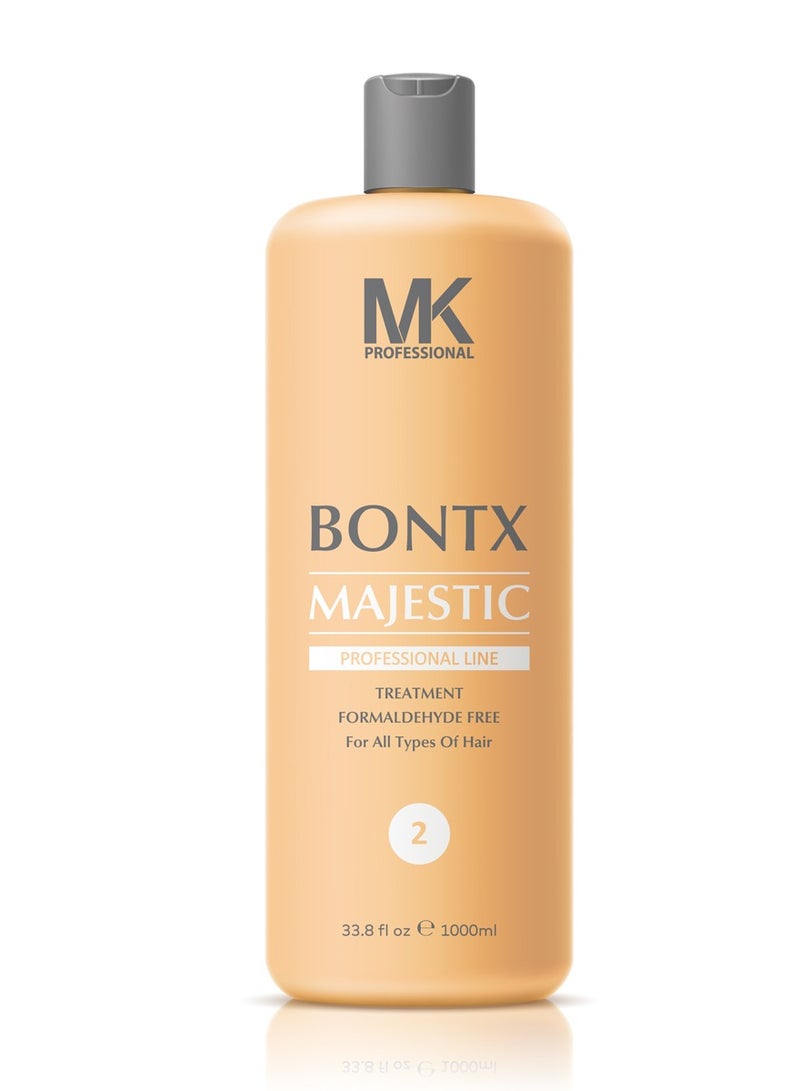 Majestic Keratin Mk Bontx Hair Repair, Anti-aging and Straightening Treatment with Filler - Image 5