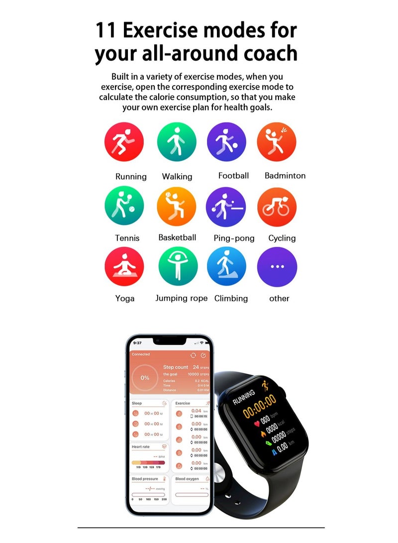 GULFLINK Smart Watch for Android and iOS Phones Compatible iPhone Samsung - Image 5