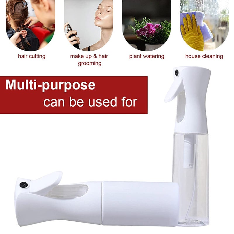 kesig Water Spray Bottle for Hair Hair Spray Bottle Fine Plant Mister Automatic Spray Bottle Continuous Empty Spray Bottle for Hair Styling Skin Care Cleaning Salons - Image 3