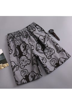 ESCATCH Plus Size Beach Shorts Quick Drying Printed Men Sport Shorts Loose Shorts  - Image 1