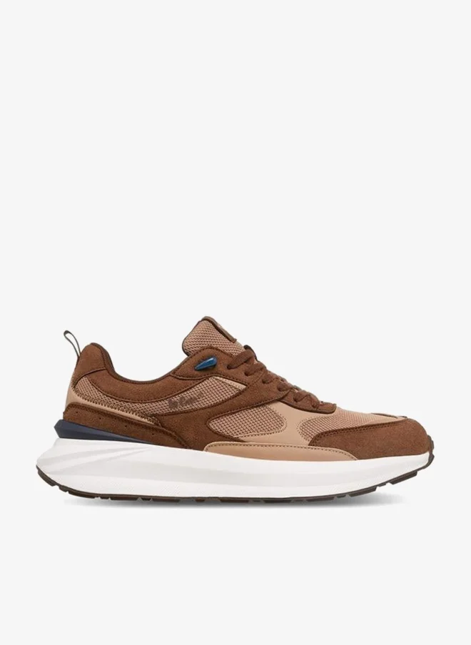 لي كوبر Men's Colourblock Lace-Up Sneakers