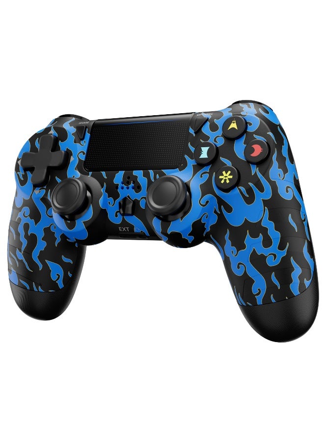 Controller for PS4, Wireless Controller Compatible with Ps4/3/PS3/PS4/Android/PC/iOS, PS4 Joystick with Touch Panel, Six Axis Gyroscope - Image 1