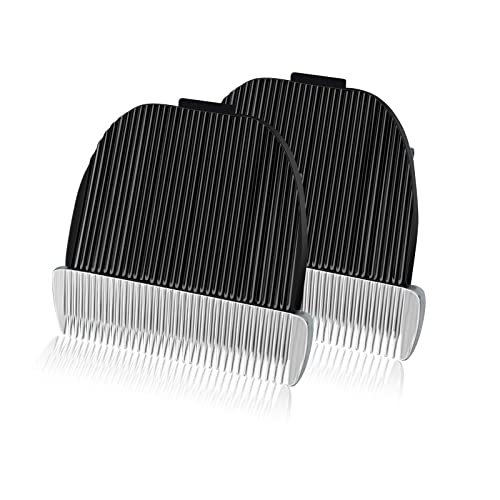 DODAER 2 Pack Replacement Blade Compatible with oneisall Low Noise Dog Clippers, Made of Ceramic Blade & Stainless Steel Blade - Image 1