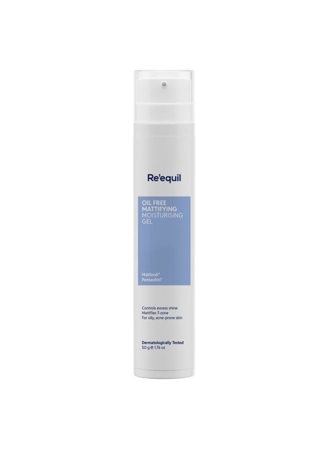 RE' EQUIL Oil Free Mattifying Moisturiser - 50g - Image 1