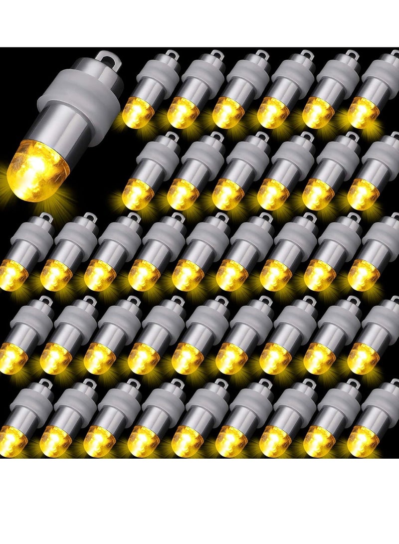 40 Pieces LED Balloon Lights Mini Battery Powered LED Party Lights Bulbs for Paper Lantern Balloon Wedding Party Decoration Centerpieces (yellow)  - Image 1