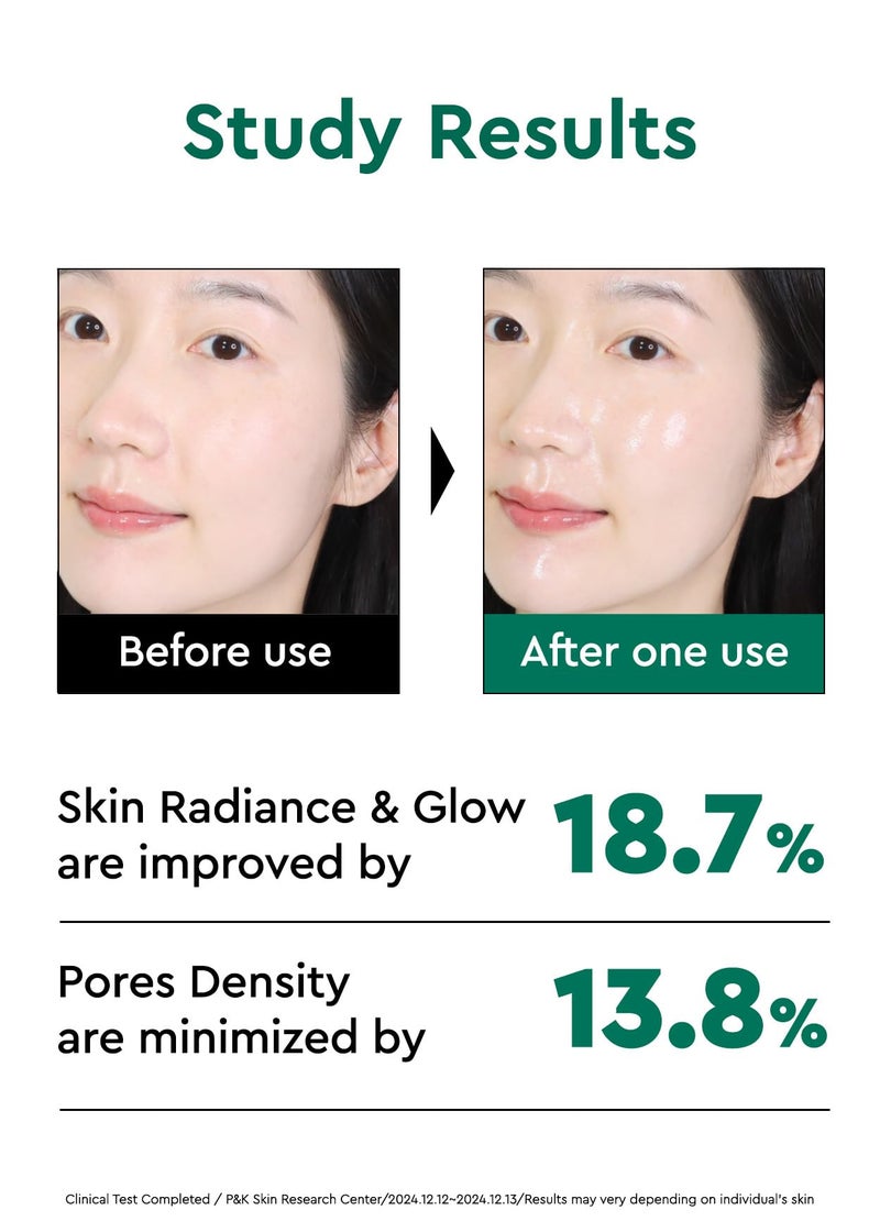 BE+WANTS bewants Seaweed PDRN Glow Peel Off Jelly Mask â€“ Includes Spatula & Headband | Pore Minimizing Peel Off Face Mask | Soothing PDRN Skincare & Vegan Skincare for Korean Glass Skin, 3.38 fl oz - Image 5