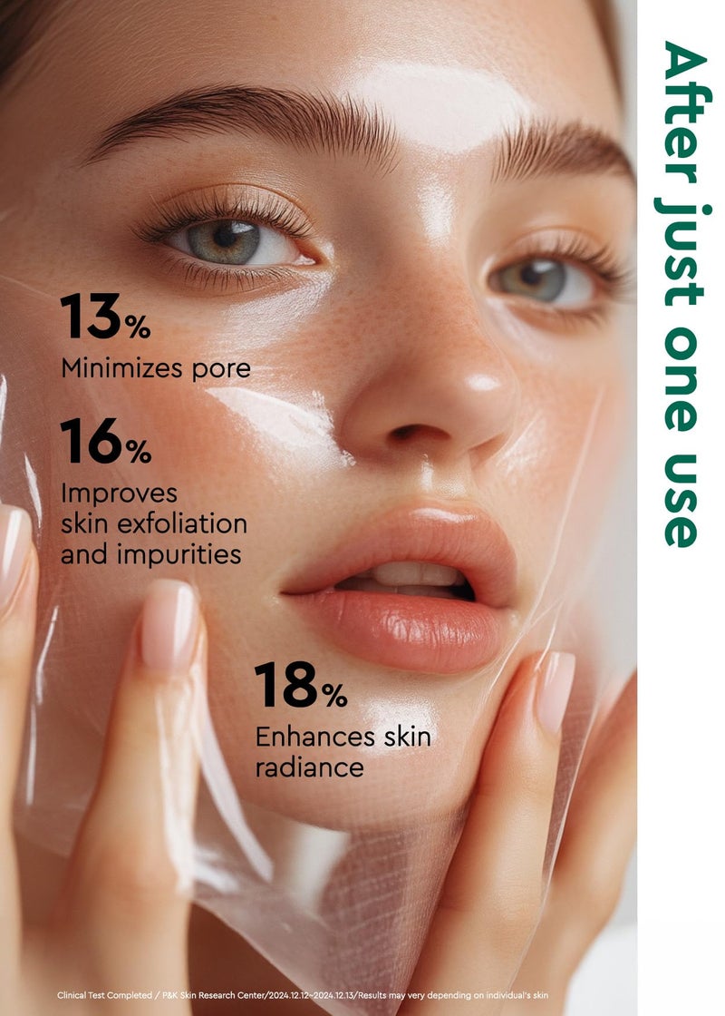 BE+WANTS bewants Seaweed PDRN Glow Peel Off Jelly Mask â€“ Includes Spatula & Headband | Pore Minimizing Peel Off Face Mask | Soothing PDRN Skincare & Vegan Skincare for Korean Glass Skin, 3.38 fl oz - Image 3