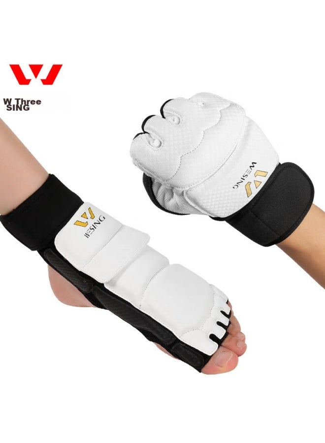 Nine Day Mountain Jiurishan Taekwondo Gloves, Adult And Children Boxing Gloves, Fingerless Gloves, Split-finger Boxing Gloves, Training And Compeion Protective Gear - Image 4