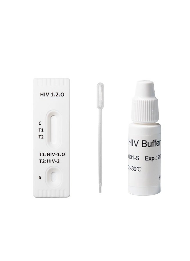 Beauenty - Home test for HIV 1/2 using a home HIV 1/2 Comb Antibody test strip, home HIV test, at-home HIV test kit, HIV analysis using a precise test strip, home HIV test for accurate results, affordable home - Image 1