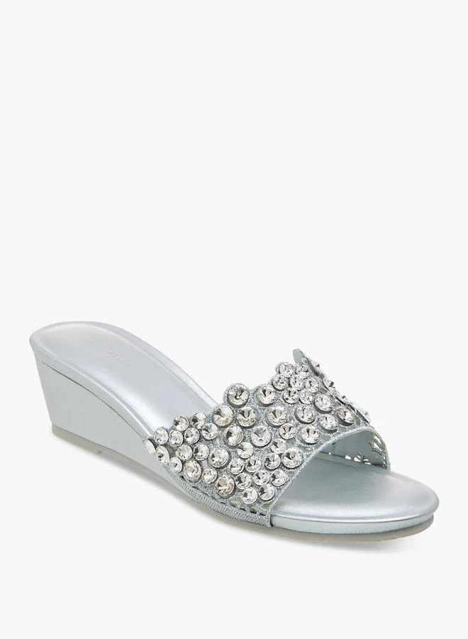 Flora Bella By Shoexpress Flora Bella Women Embellished Wedge Heel Sandals