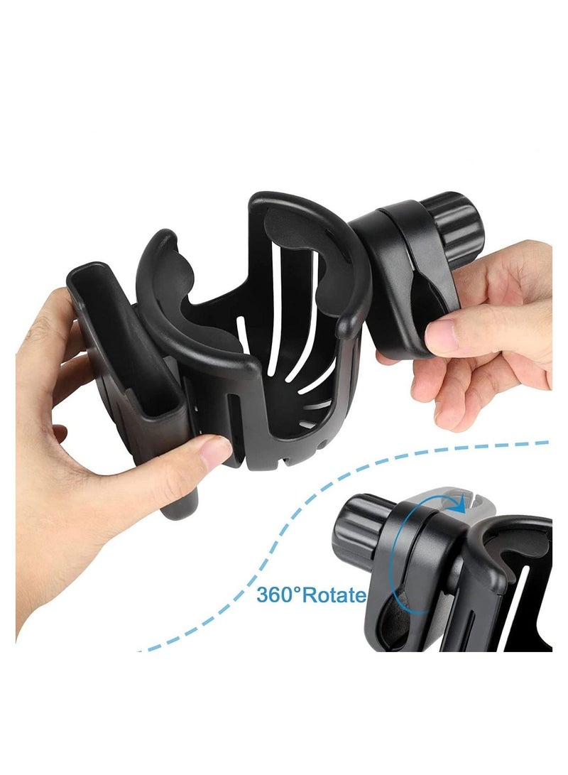 Generic Adjustable Car Cup Holder, Dual Cup Holder, 2 in 1 Drink and Cell Phone Holder, Bottle Holder for Hot and Cold Drinks, Compatible with Most Cars, Versatile random color - Image 3