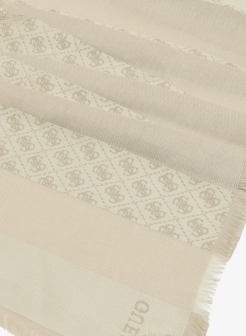 GUESS Noelle II Jacquard Lightweight Scarf - Image 3