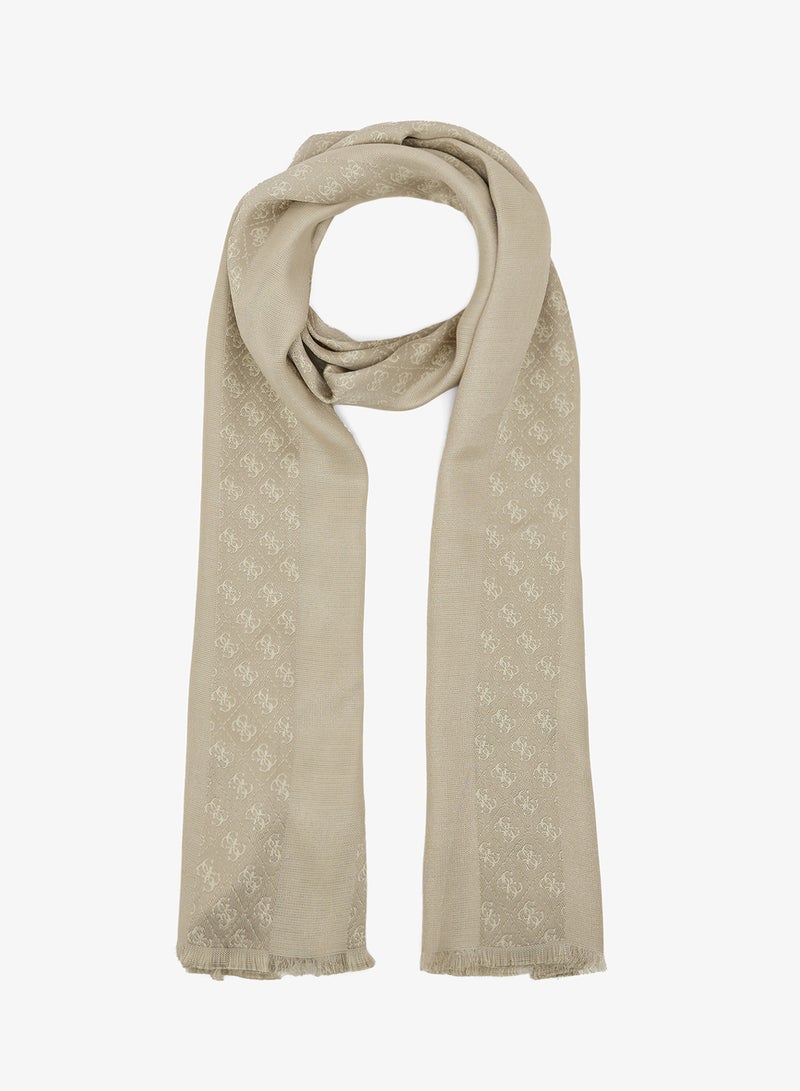 GUESS Noelle II Jacquard Lightweight Scarf - Image 1