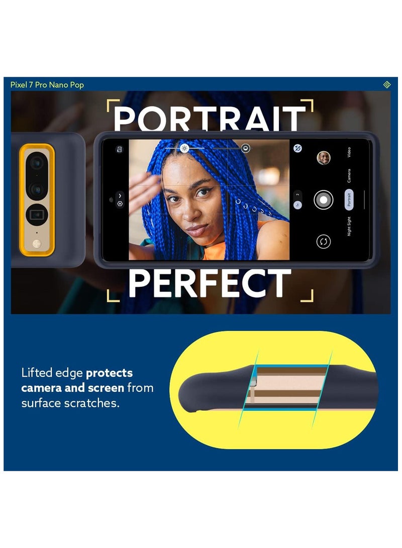 كيسولوجي جراب نانو بوب لموبايل جوجل بيكسل 7 برو من كيسولوجي، بلوبيري نيفي، البولي يوريثين الحراري، أحمر، حافظة بسيطة - Image 3