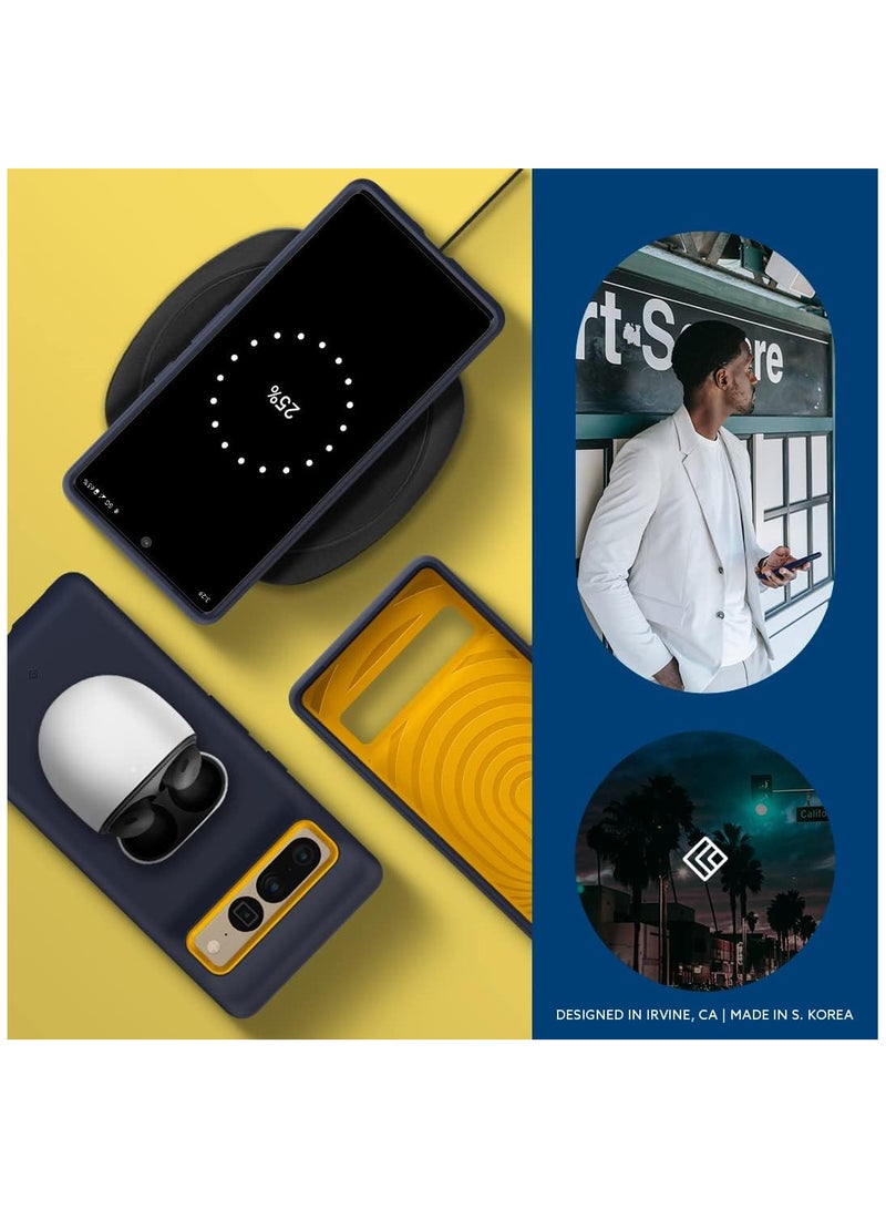 كيسولوجي جراب نانو بوب لموبايل جوجل بيكسل 7 برو من كيسولوجي، بلوبيري نيفي، البولي يوريثين الحراري، أحمر، حافظة بسيطة - Image 2