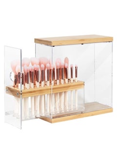 JACKCUBE DESIGN Transparent 29 Holes Acrylic Bamboo Makeup Brush Holder Organizer Beauty Cosmetic Display Stand with Transparent Acrylic Drawer (Transparent, 8.77 x 3.38 x 8.46inches) – :MK228C - pzsku/Z89F54D02D71229207DFDZ/45/_/1686485378/5c9bf765-a32f-4b93-b476-37de74ccff99