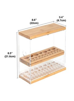 JACKCUBE DESIGN Transparent 29 Holes Acrylic Bamboo Makeup Brush Holder Organizer Beauty Cosmetic Display Stand with Transparent Acrylic Drawer (Transparent, 8.77 x 3.38 x 8.46inches) – :MK228C - pzsku/Z89F54D02D71229207DFDZ/45/_/1686485391/947320f3-a3d4-4913-9805-5e0d21725a75