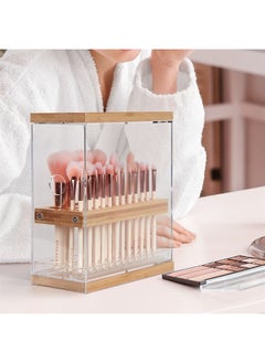 JACKCUBE DESIGN Transparent 29 Holes Acrylic Bamboo Makeup Brush Holder Organizer Beauty Cosmetic Display Stand with Transparent Acrylic Drawer (Transparent, 8.77 x 3.38 x 8.46inches) – :MK228C - pzsku/Z89F54D02D71229207DFDZ/45/_/1686664759/88d4fdad-e7c2-40b0-9258-318a6bd35d65