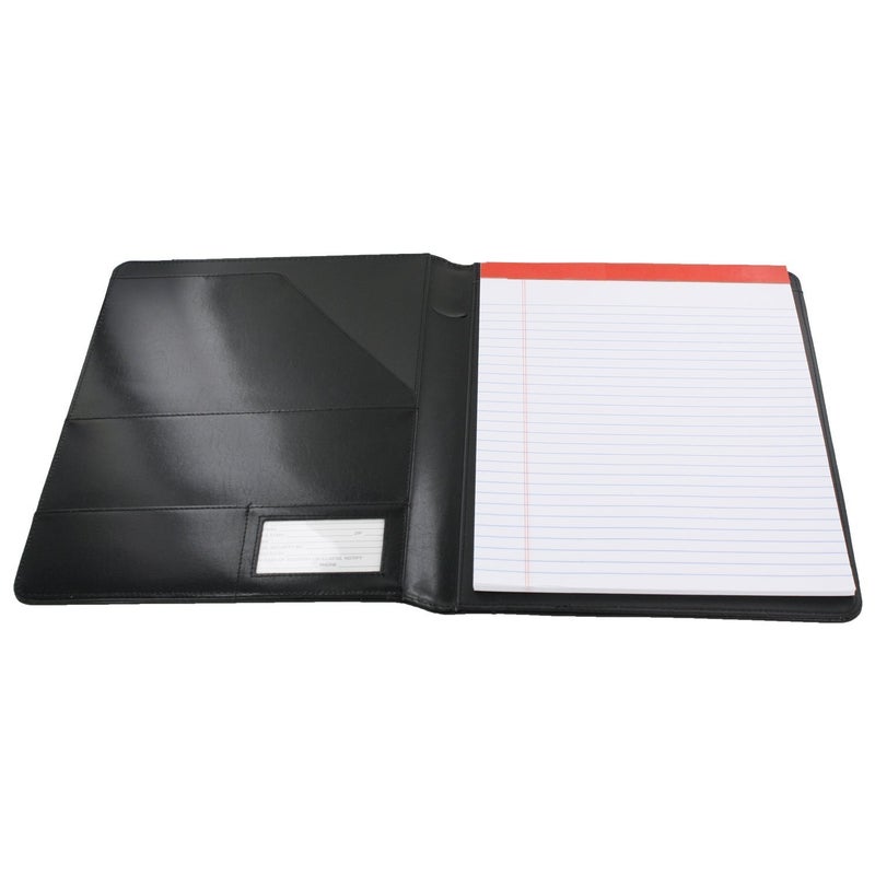 Royce Leather Shiny Leather Writing Portfolio, Writing Pad, Presentation Fold. - Image 2