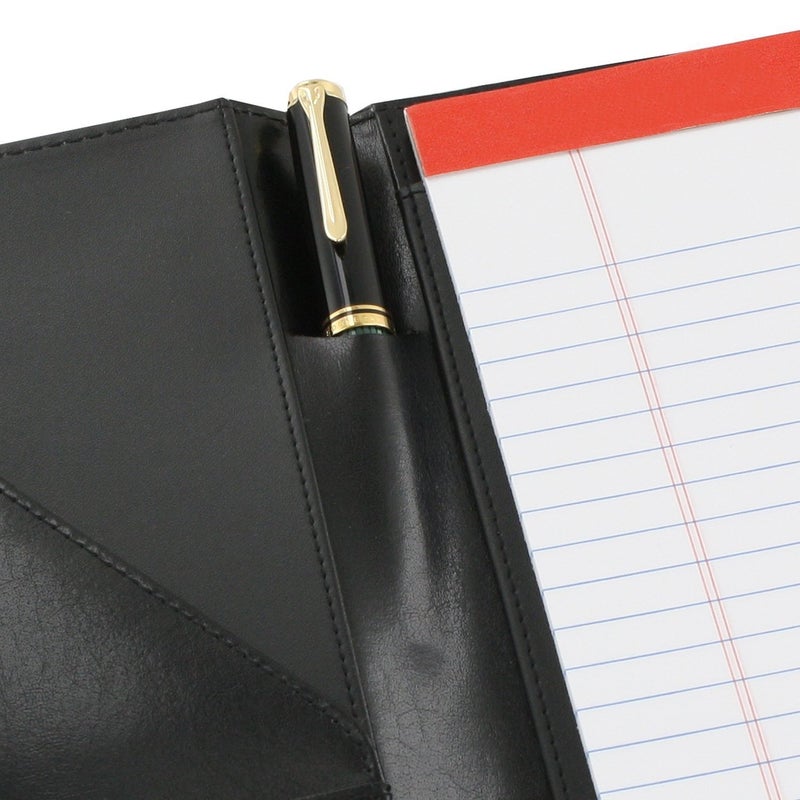 Royce Leather Shiny Leather Writing Portfolio, Writing Pad, Presentation Fold. - Image 3