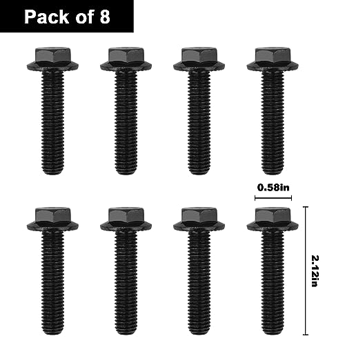 Aulpq LS Engine Transmission 4L60e Bell Housing Bolts Set Kit Also fits 4L80e T56 LS1 LS2 LS3 LS6 LQ4 LQ9 L33 L82 L83 L84 L86 L87 L92 L99 LT1 LR4 L8B 551652 - Image 2