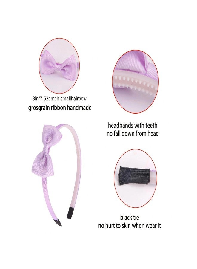 شيما مجموعة زيما من 20 ربطة شعر مزينة بفيونكات لطيفة للفتيات الصغيرات، أنيقة ومريحة، مناسبة للأطفال من عمر سنتين إلى 4 سنوات. حلقات رأس جذابة للفتيات الصغيرات من عمر سنة إلى 6 سنوات. ربطات شعر مزينة بفيونكات، إكسسوارات شعر مثالية للأطفال. - Image 4