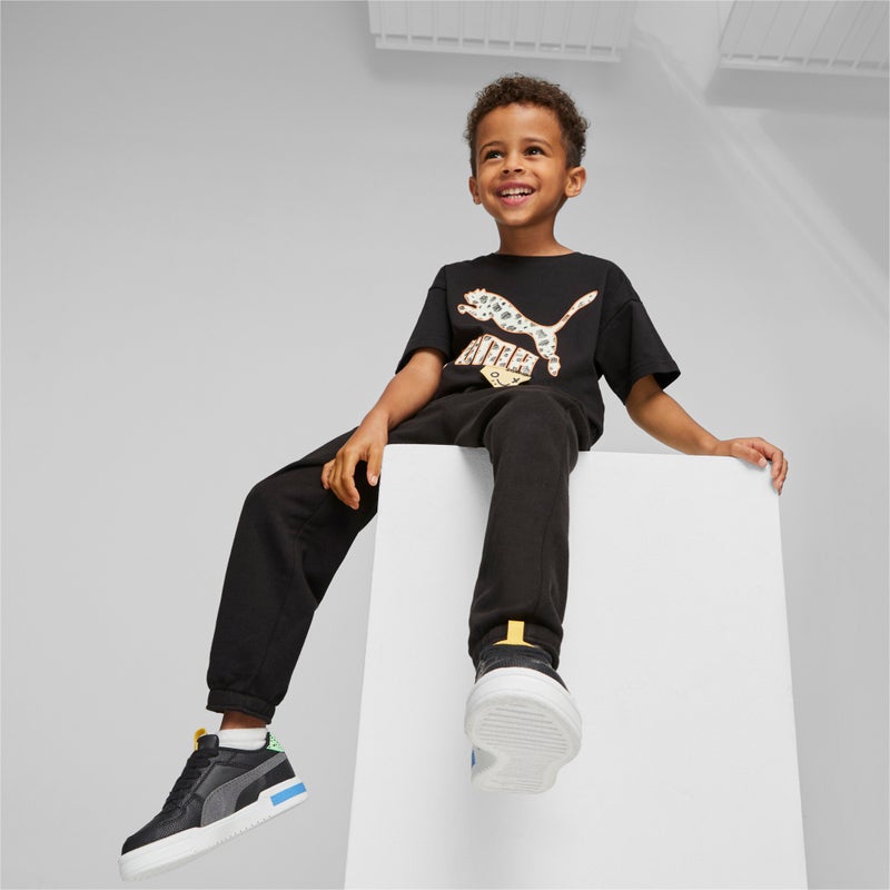 PUMA Classics Mix Match Kids Black Sweatpants - Image 2