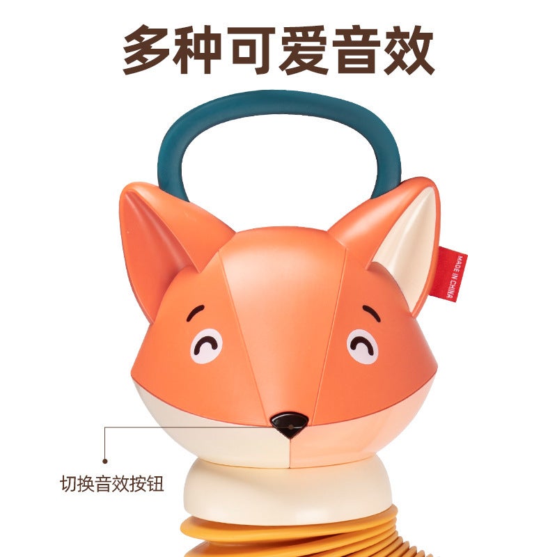 Baby Soothing Music Toys Enlightenment Simulation Cartoon Children'S Little Fox Accordion Puzzle Early Education Musical Instrument Toys - Image 4
