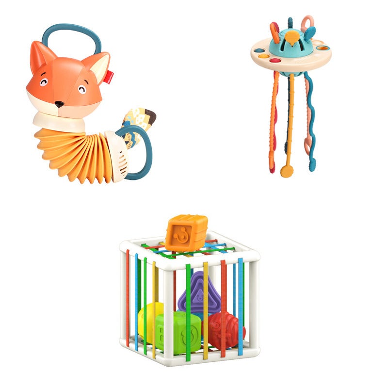Baby Soothing Music Toys Enlightenment Simulation Cartoon Children'S Little Fox Accordion Puzzle Early Education Musical Instrument Toys - Image 1