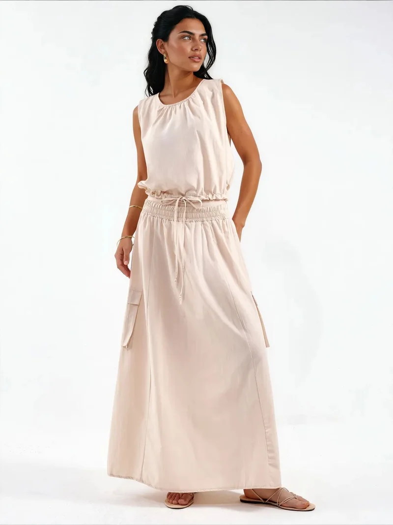 Cotton Viscose Two-Piece Coord