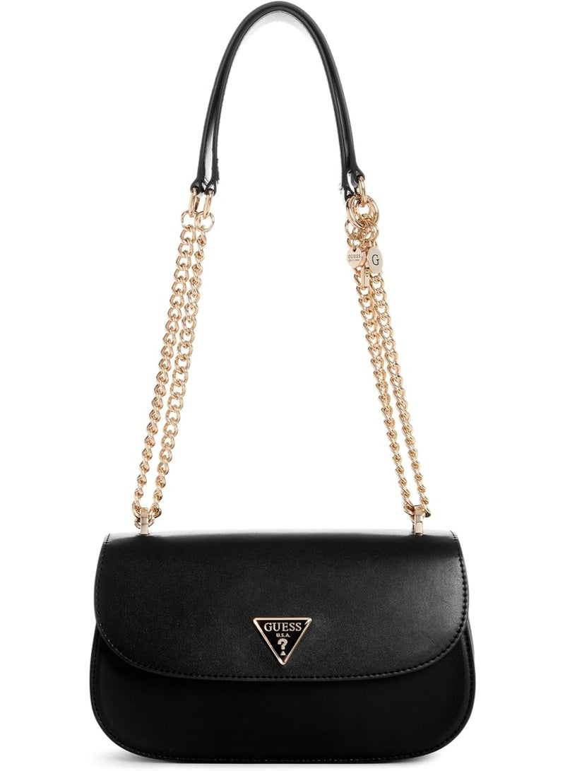 GUESS حقيبة كروس بودي القابلة للتحويل من غس أبى للنساء HWBB9348050 باللون الأسود أليكسى - Image 1